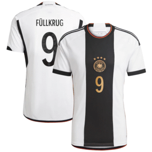 Deutschland Niclas Füllkrug 9 Home Trikot WM 2022