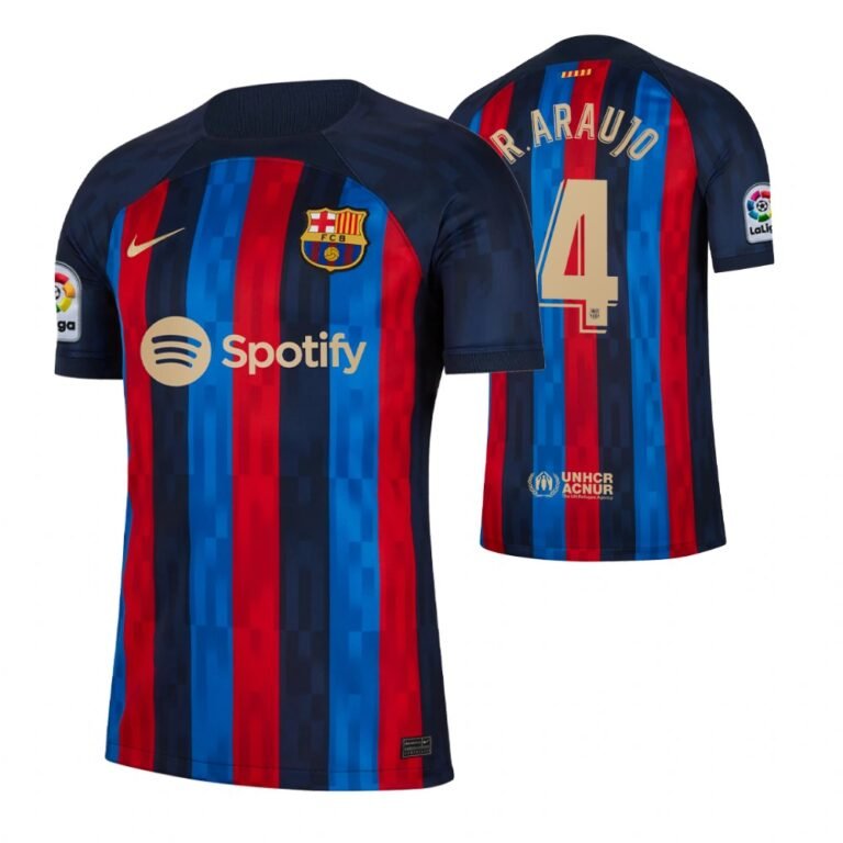 FC Barcelona Ronald Araujo 4 Home Trikot 2022-2023
