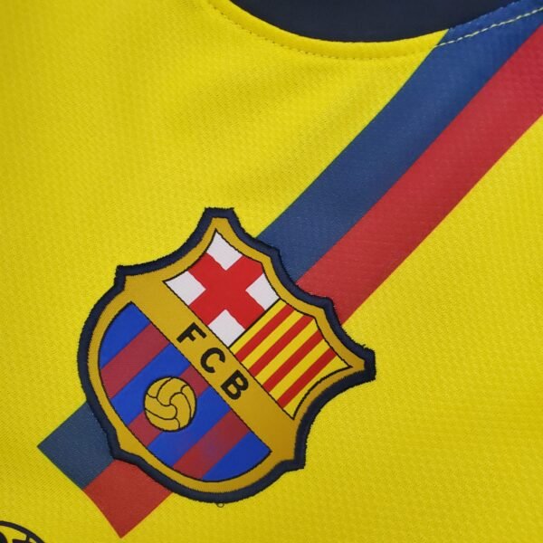 FC Barcelona Retro Away Trikot 2008-2009 - Gelb