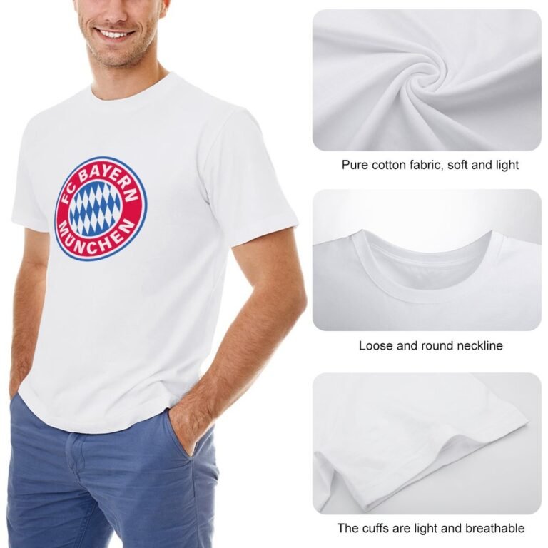 FC Bayern München Core Stretch Slim Cneck Gildan Tee T-Shirt Herren