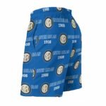 Inter Mailand Herren Badehose Schnelltrocknende Strandshorts Mit Tasche Kordelzug Shorts