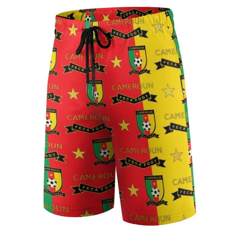 Kamerun Kinder Badehose,Strandshorts Sommer Jogginghose,Strandhosen