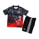 Japan X One Piece Monkey D. Luffy Sondertrikot Kinder 2025-2026 - Schwarz