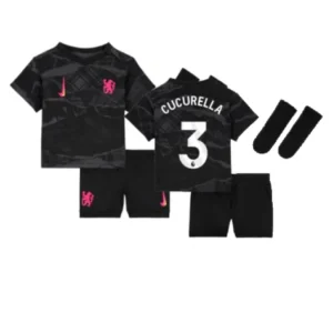 Chelsea Marc Cucurella 3 Third Trikot Kinder Mini Kit 2024-2025