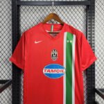 Juventus Away Retro Trikot 2005-2006 - Rot