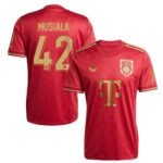 FC Bayern München 125 Jahre Jamal Musiala 42 Jubiläumstrikot 2024-2025