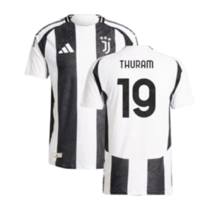 Juventus Khéphren Thuram 19 Home Trikot 2024-2025