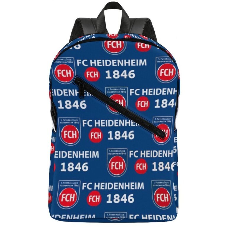 FC Heidenheim Unisex Backpack Rucksack Outdoor Wanderrucksack