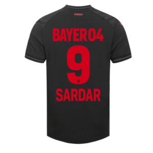 Bayer Leverkusen Sardar Azmoun 9 Home Trikot 2023-2024