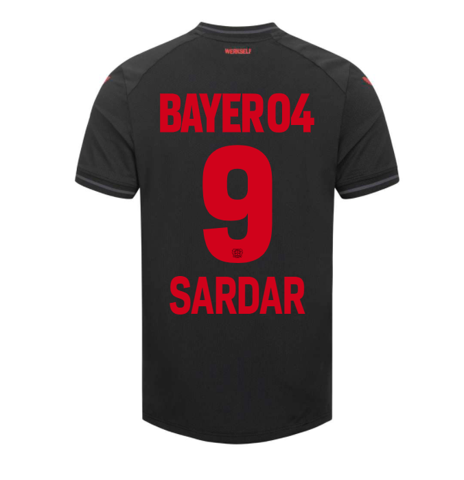 Bayer Leverkusen Sardar Azmoun 9 Home Trikot 2023-2024