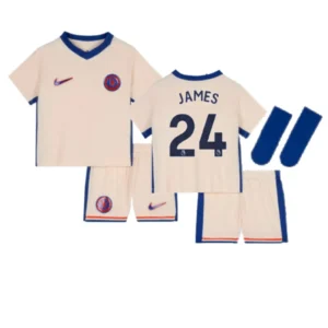 Chelsea Reece James 24 Auswärtstrikot Kinder Mini Kit 2024-2025