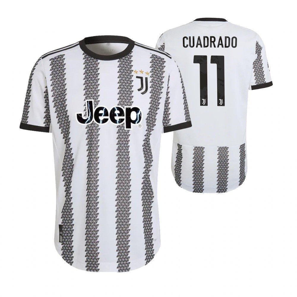 Juventus Juan Cuadrad 11 Home Trikot 2022-2023 Juventus Juan Cuadrad 11 Home Trikot 2022-2023