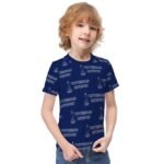 Tottenham Hotspur Jungen Mädchen Kurzarm 3D-Druck T-Shirt Rundhals-Sommerhemd Tops