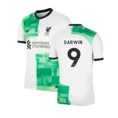 FC Liverpool Darwin Núñez 9 Away Trikot 2023-2024
