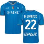 SSC Neapel Giovanni Di Lorenzo 22 Home Trikot 2023-2024