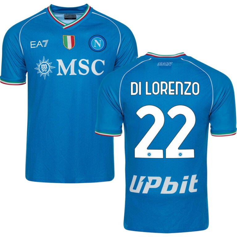 SSC Neapel Giovanni Di Lorenzo 22 Home Trikot 2023-2024