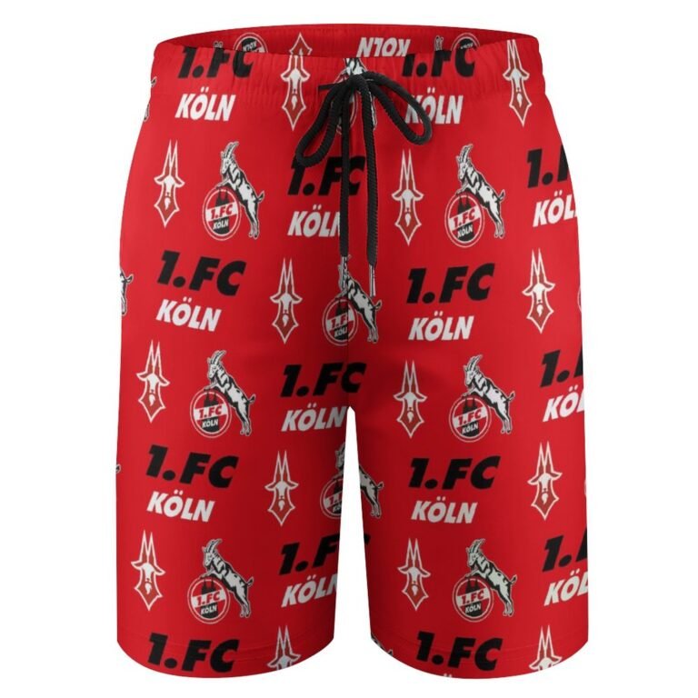 FC Köln Kinder Badehose,Strandshorts Sommer Jogginghose,Strandhosen