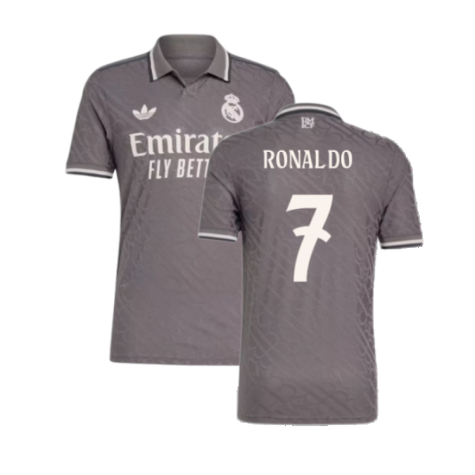 Real Madrid Cristiano Ronaldo 7 Third Trikot 2024-2025