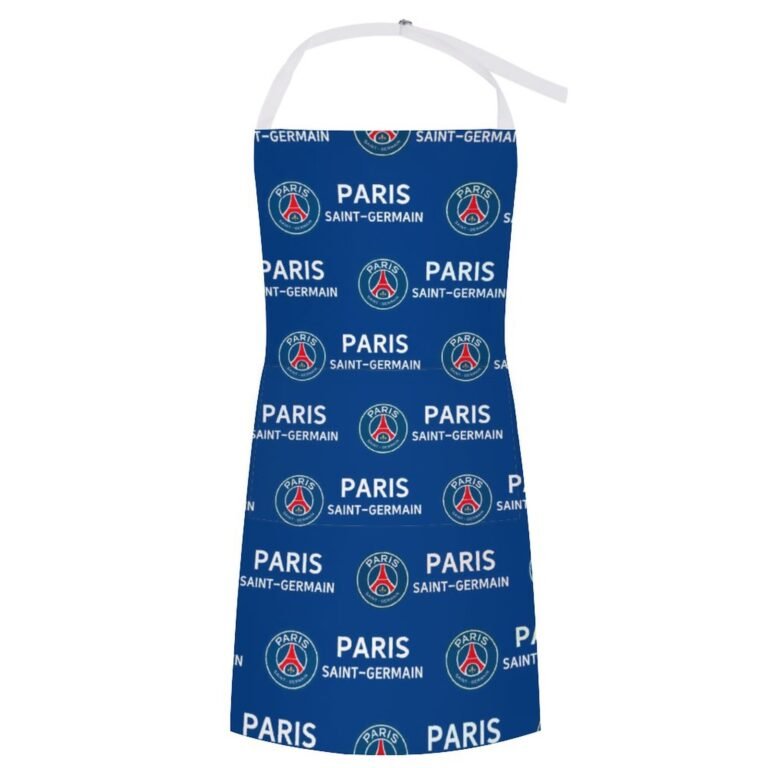Paris Saint-Germain Wasserdichte Schürze Wasserdichte Schürze Mit Taschen Für Küchenfarbe Und Mehr.
