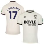 West Ham United Luis Guilherme 17 Away Trikot 2025-2026