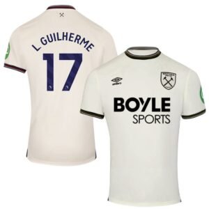 West Ham United Luis Guilherme 17 Away Trikot 2025-2026