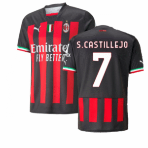 AC Mailand Samu Castillejo 7 Home Trikot 2022-2023