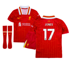 FC Liverpool Curtis Jones 17 Heimtrikot Kinder Minikit 2024-2025