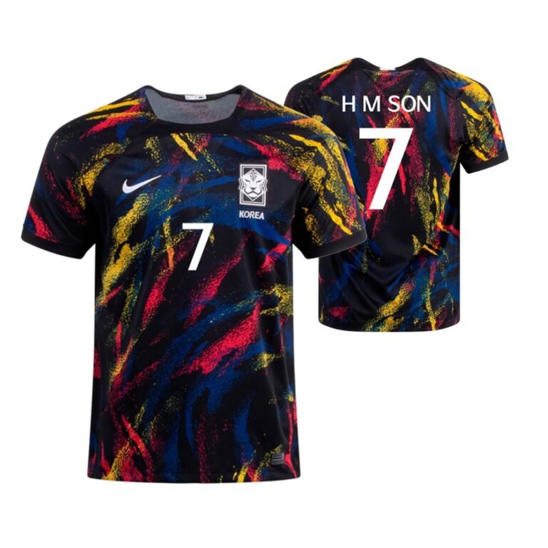 Südkorea Son Heung-min 7 Away Trikot WM 2022