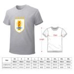 Uruguay Stretch Slim Cneck Gildan Tee T-Shirt Herren