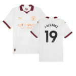 Man City Julián Álvarez 19 Away Trikot 2023-2024