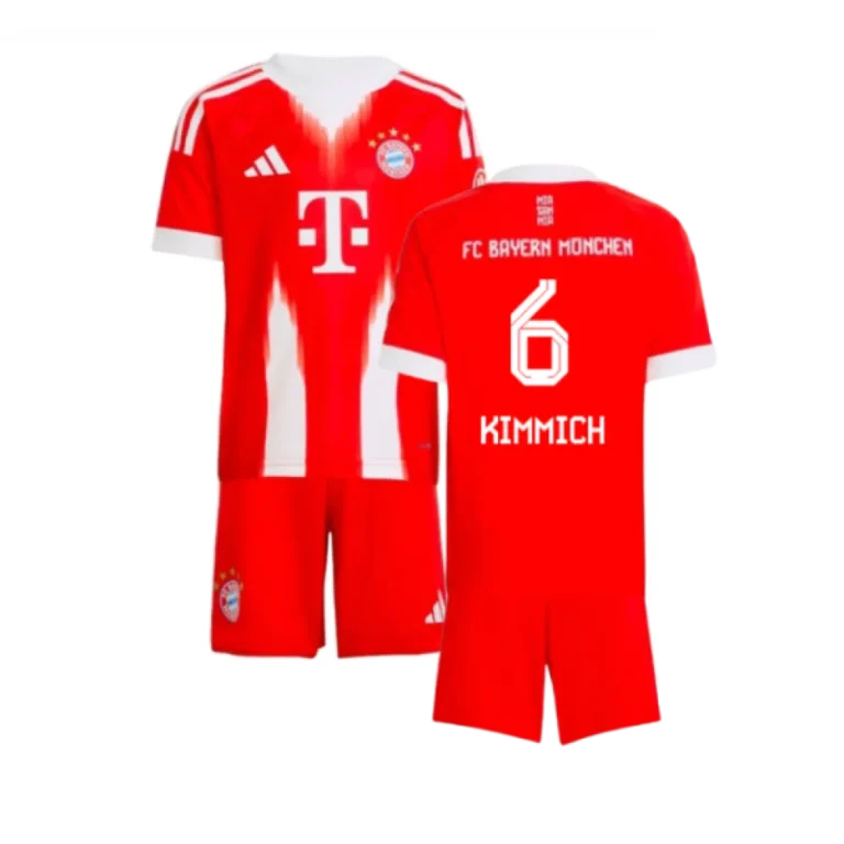 Bayern München Joshua Kimmich 6 Heimtrikot Kinder 2025-2026