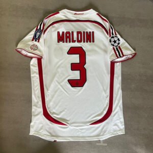 AC Mailand Paolo Maldini 3 Retro Away Trikot 2006-2007