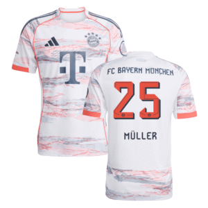 FC Bayern München Thomas Müller 25 Away Trikot 2025-2026