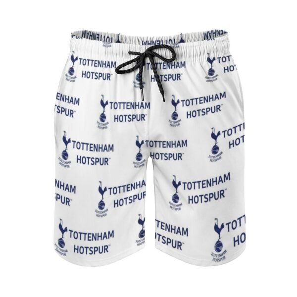 Tottenham Hotspur Herren Badehose Schnelltrocknende Strandshorts Mit Tasche Kordelzug Shorts
