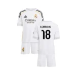 Real Madrid Álvaro Carreras 18 Heimtrikot Kinder 2025-2026