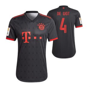 FC Bayern München Matthijs de Ligt 4 Third Trikot 2022-2023
