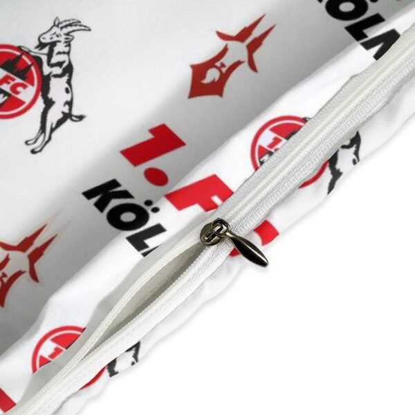 FC Köln Bettwäscheset 3 Stück Kinder Erwachsene Steppdeckenbezug Steppdeckenbezug Multi Size Laken Set