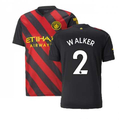 Manchester City Kyle Walker 2 Away Trikot 2022-2023