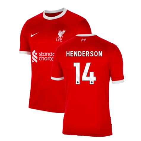 FC Liverpool Jordan Henderson 14 Home Trikot 2023-2024
