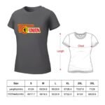 FC Union Berlin Damen Kurzarm Rundhals T-Shirt Casual Sommer Tops