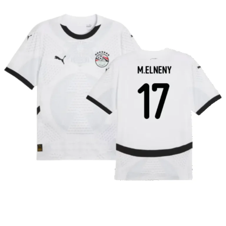 Ägypten Mohamed Elneny 17 Away Trikot 2024-2025