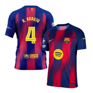 FC Barcelona Ronald Araújo 4 Home Trikot 2025-2026