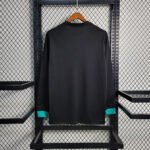 Real Madrid Retro Langarm Away Trikot 2017-2018 - Schwarz