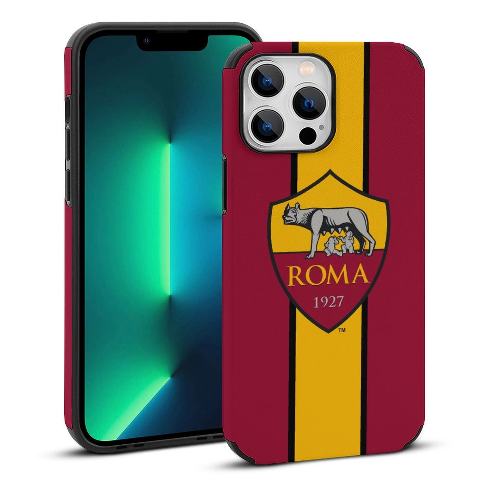 AS Rom Stoßfest Und Schützend Handyhüllen & Cover Für IPhone 13 AS Rom Stoßfest Und Schützend Handyhüllen & Cover Für IPhone 13