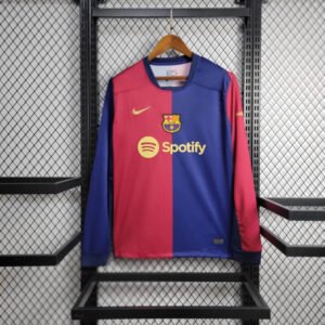 FC Barcelona Langarm Home Trikot 2024-2025