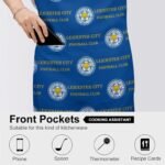 Leicester City Wasserdichte Schürze Wasserdichte Schürze Mit Taschen Für Küchenfarbe Und Mehr.