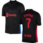 FC Barcelona Ferran Torres 7 Away Trikot 2024-2025