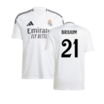 Real Madrid Brahim Díaz 21 Home Trikot 2024-2025