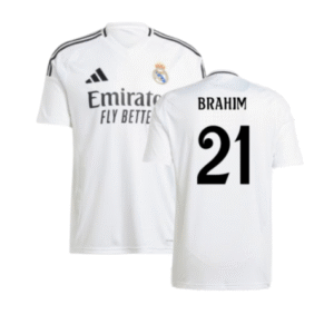 Real Madrid Brahim Díaz 21 Home Trikot 2024-2025