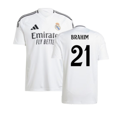 Real Madrid Brahim Díaz 21 Home Trikot 2024-2025